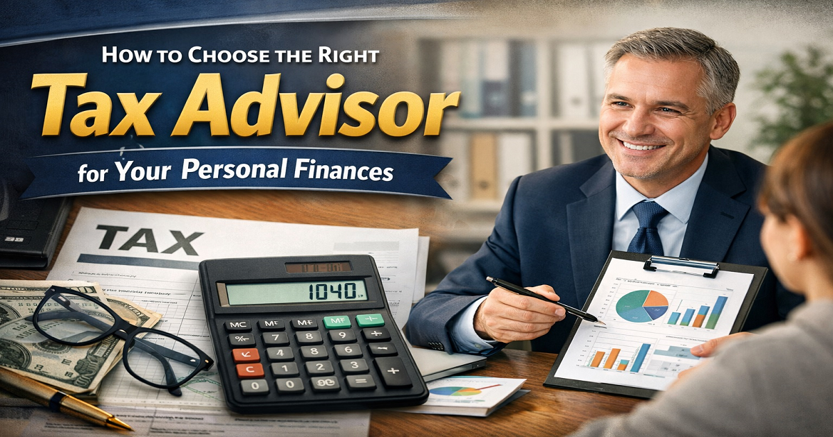 How To Choose The Right Tax Advisor For Your Personal Finances